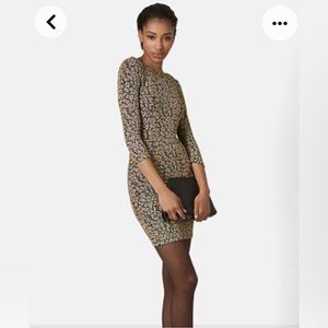 Nordstrom Topshop glitter dress- size 6 small